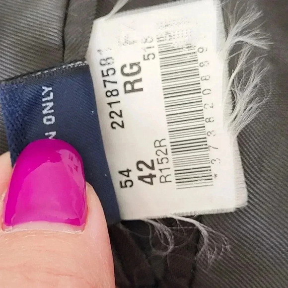 Brooks Brothers Blazer Jacket Sport Coat Wool Gray Mens 42 R - Picture 4 of 9